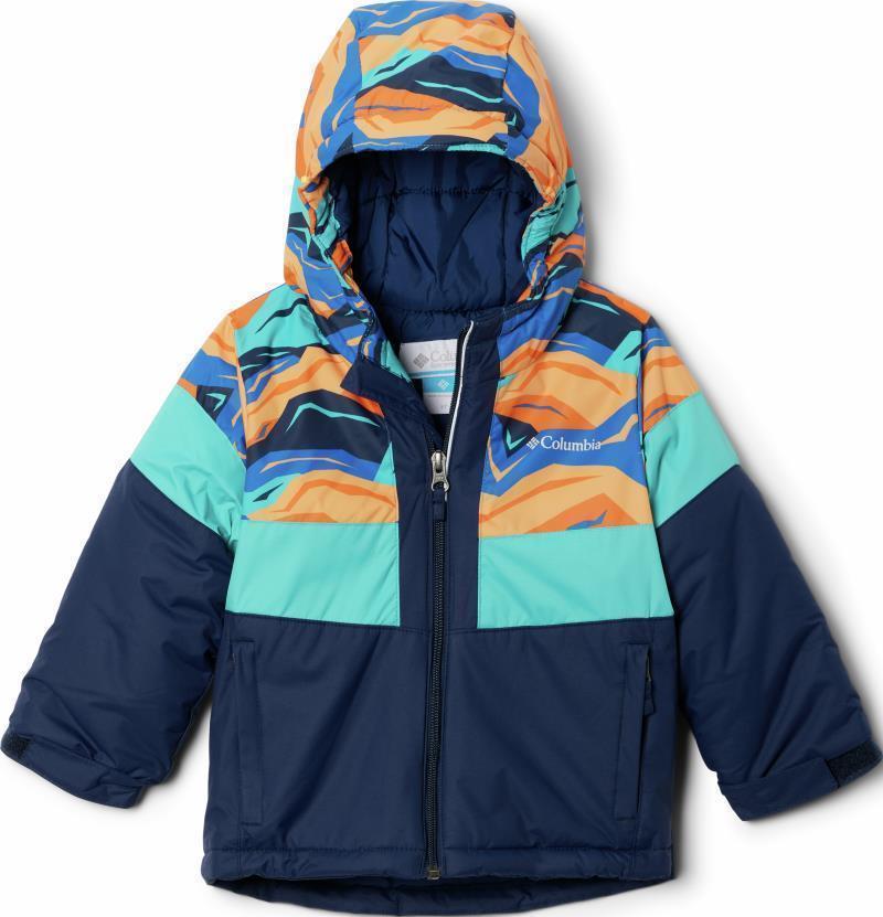 Lightning Lift II Jacket - Toddler Boys - coll navy / bright indigo tectonic / bright aqua 1