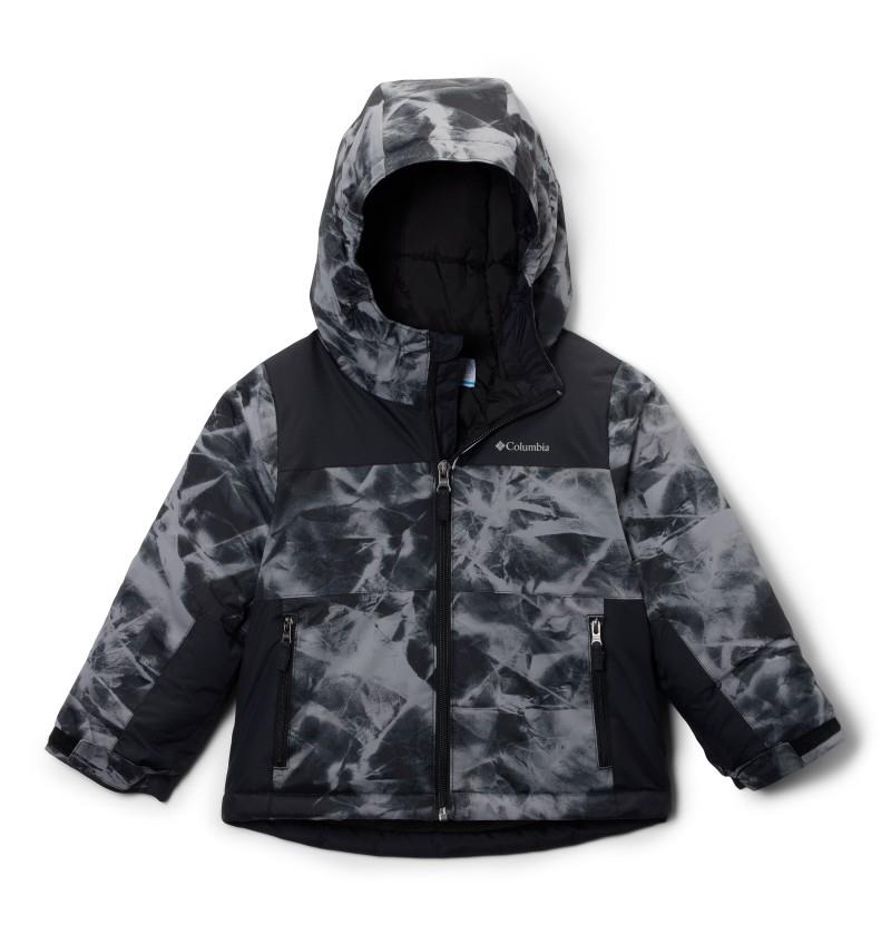 Lightning Lift IV Printed Jacket - Toddler Boys - black icy peaks / black 1