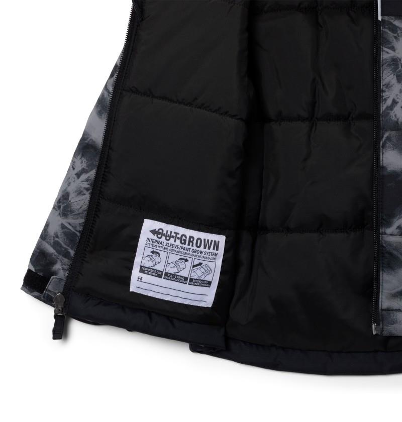 Lightning Lift IV Printed Jacket - Toddler Boys - black icy peaks / black 1