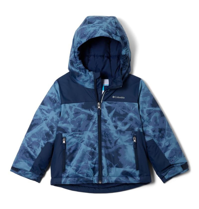 Lightning Lift IV Printed Jacket - Toddler Boys - collegiate navy icy peaks / collegiate navy 1