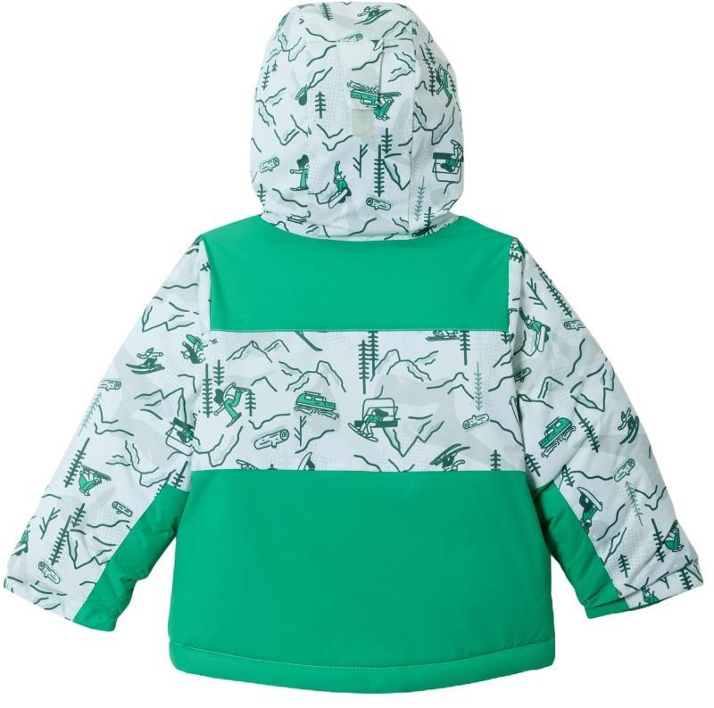 Lightning Lift IV Printed Jacket - Toddler Boys - tea light mountopia / dark lime 1