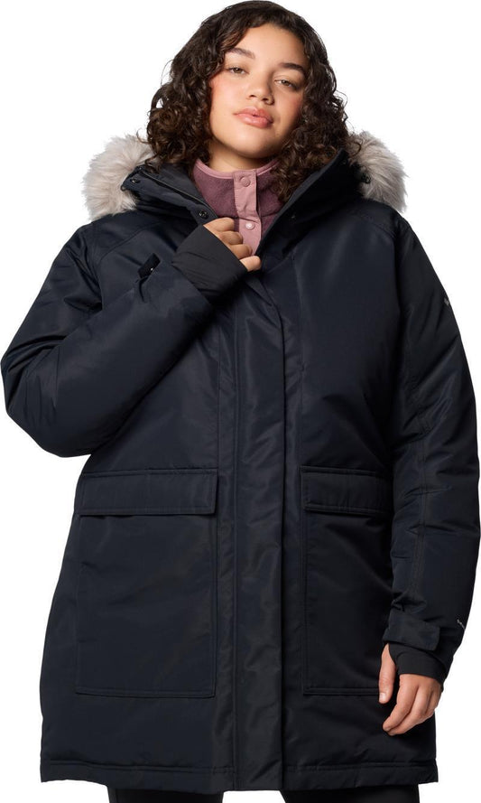 Little SI II Insulated Parka, Extended - Womens - Black 1