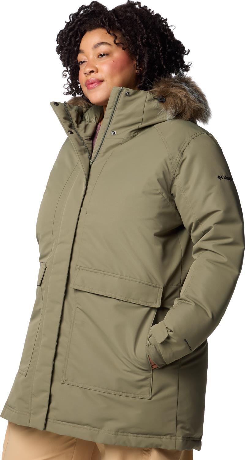 Little SI II Insulated Parka, Extended - Womens - Stone Green 2