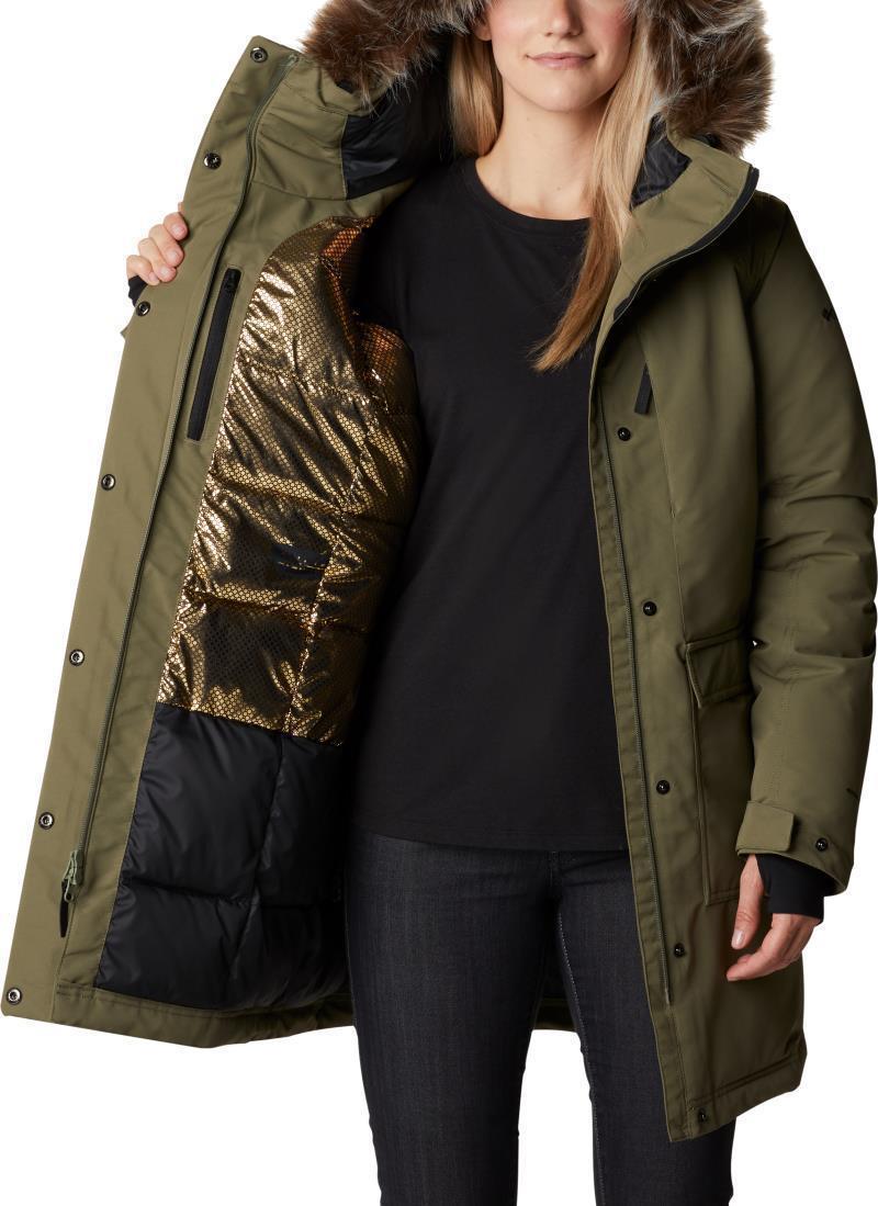 Little SI II Insulated Parka - Womens - Stone Green 3