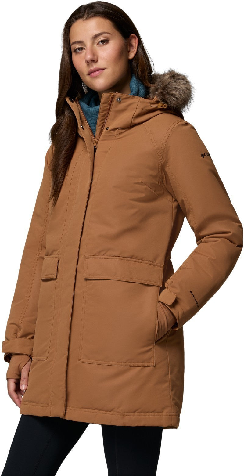 Little SI II Insulated Parka - Womens - camel brown 1