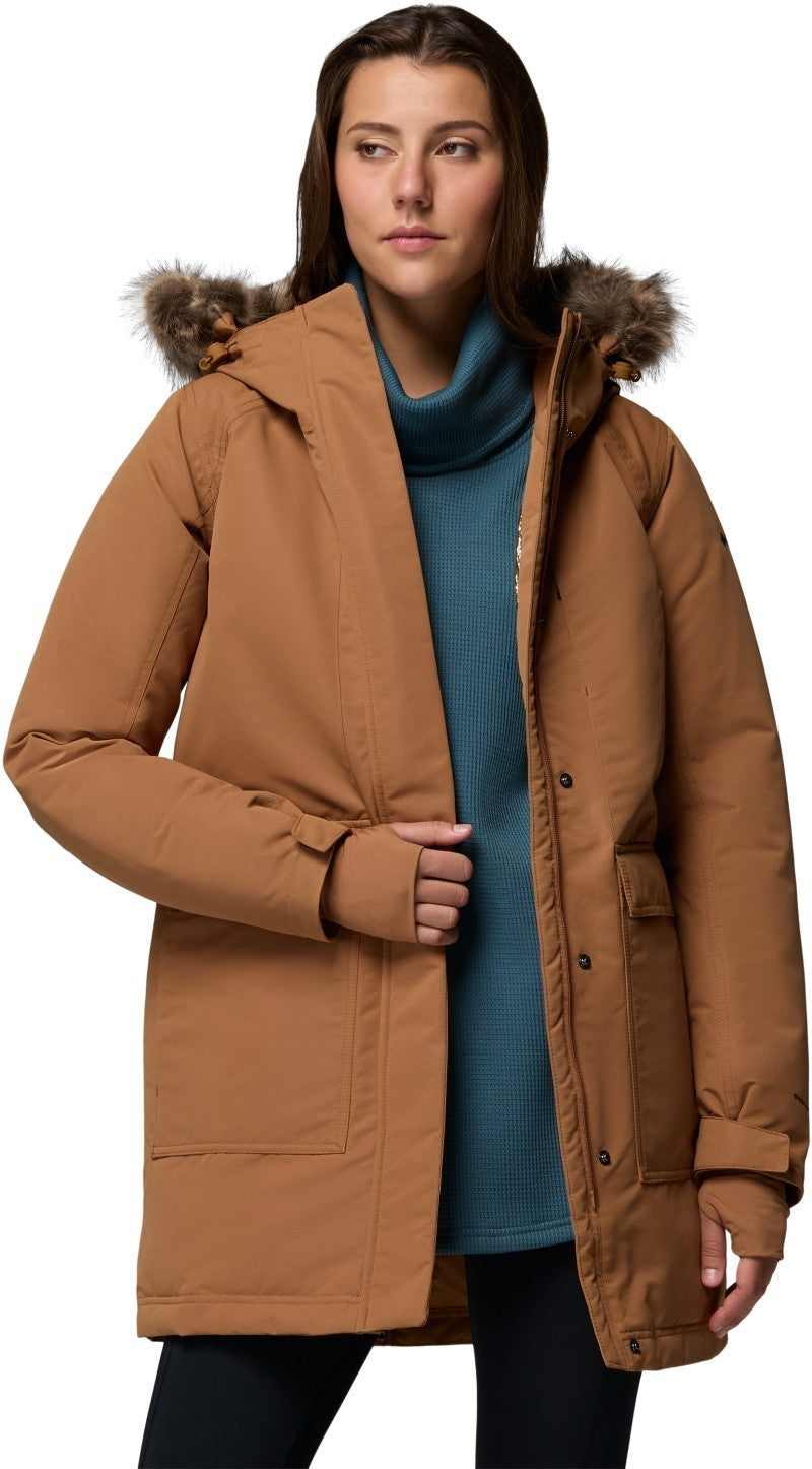 Little SI II Insulated Parka - Womens - camel brown 1