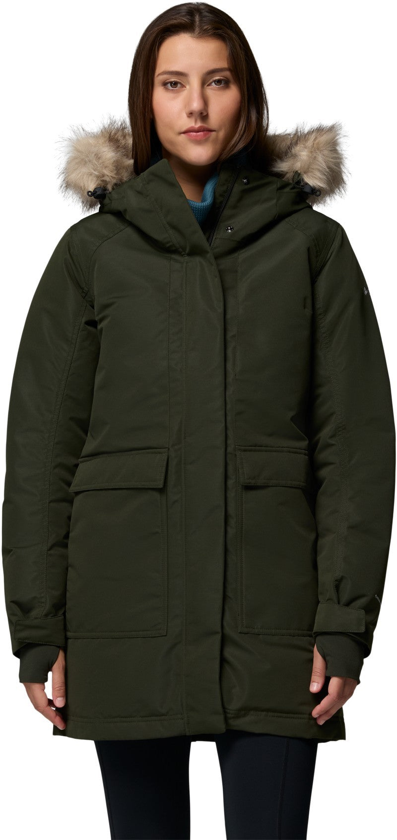 Little SI II Insulated Parka - Womens - greenscape 1