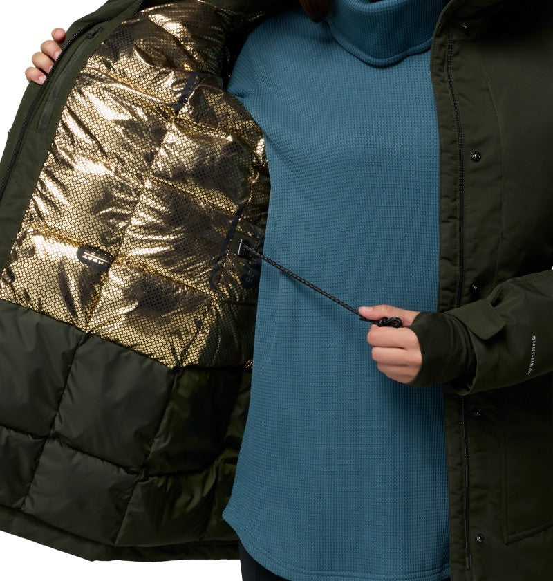 Little SI II Insulated Parka - Womens - greenscape 1
