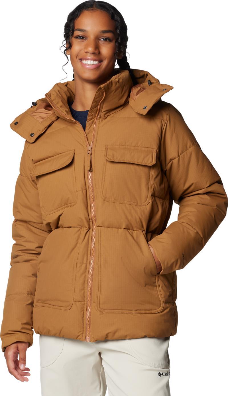 Longhorn Ridge Insulated Jacket, Extended - Womens - Camel Brown 1