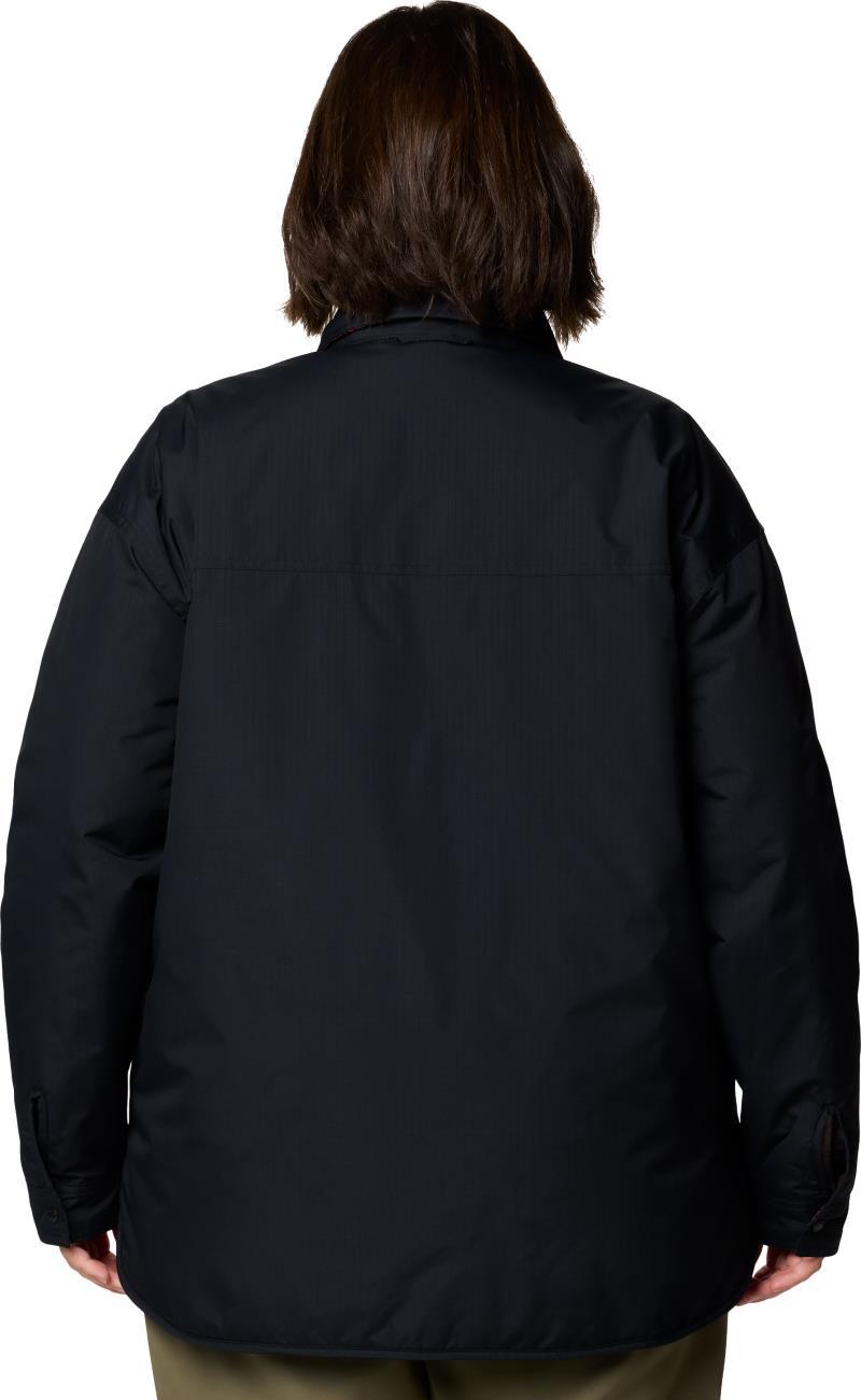Longhorn Ridge Reversible Shirt Jacket, Extended - Womens - Black 3