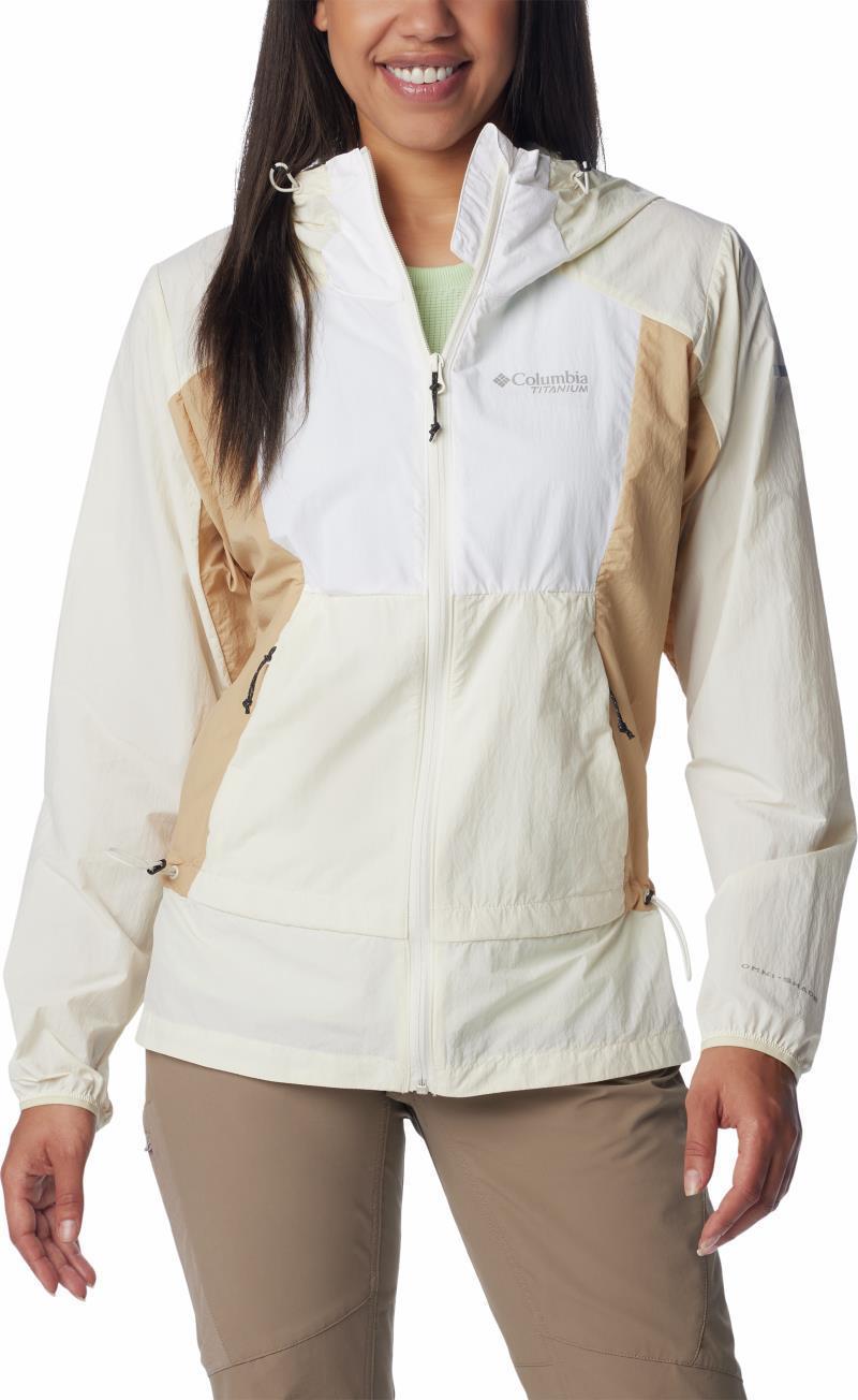 Loop Trail II Windbreaker - Womens - Chalk / Canoe / White 1