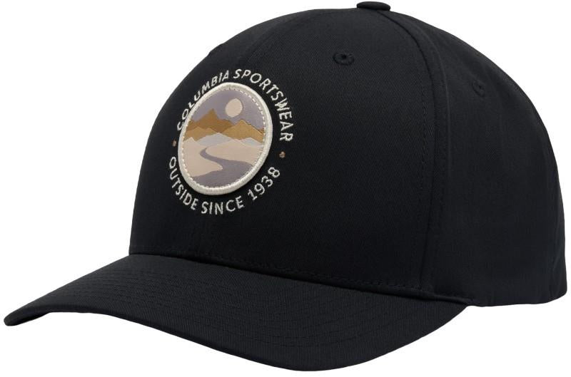 Lost Lager 3D Stretch Snapback - black / landscape circle 1