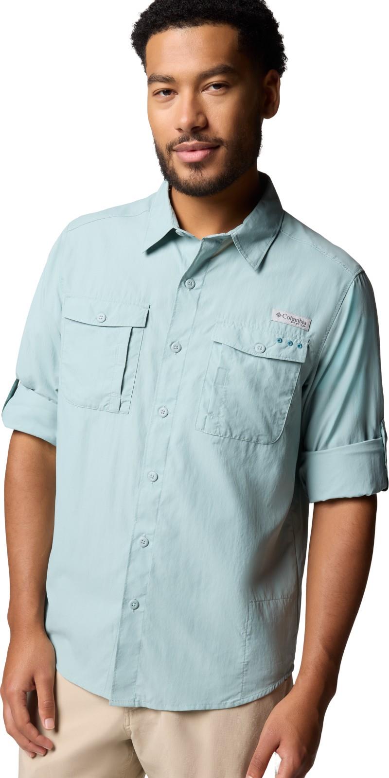 Lost Water LS Shirt - Mens - crushed blue 1