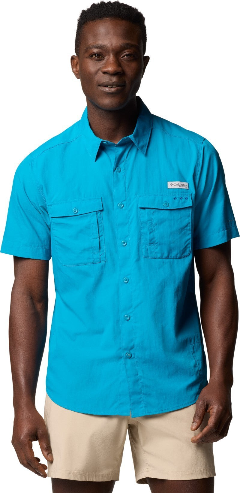Lost Water SS Shirt - Mens - blue echo 1