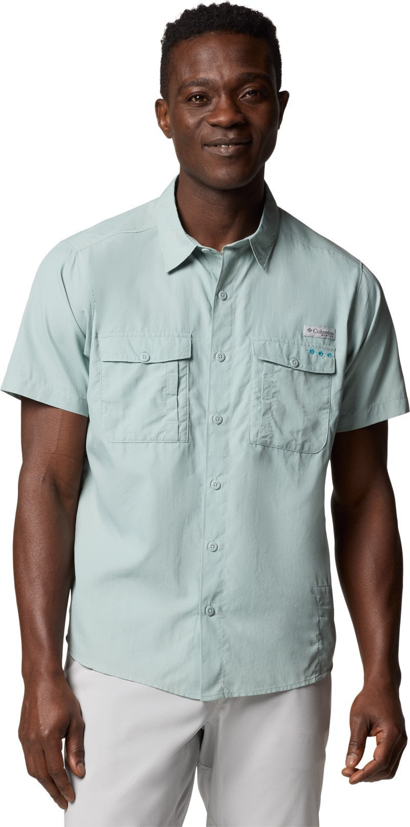 Lost Water SS Shirt - Mens - crushed blue 1