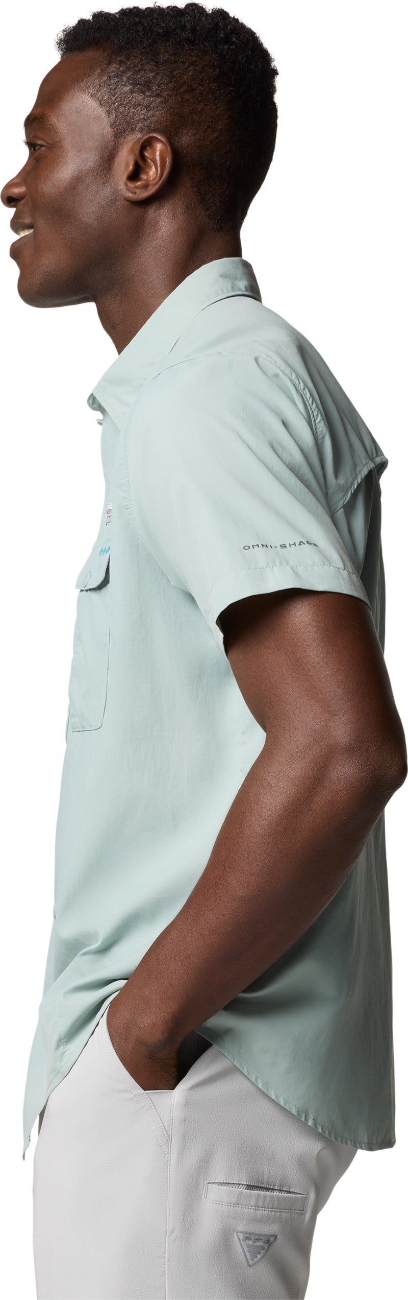 Lost Water SS Shirt - Mens - crushed blue 1