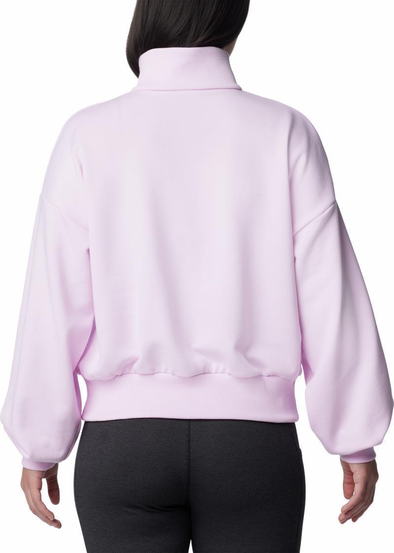Marble Canyon French Terry Quarter Zip - Womens - Pink Dawn 2