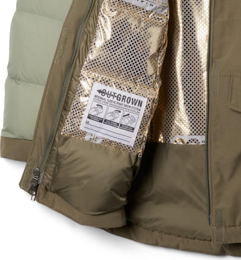 Marquam Peak Fusion III Parka - Youth Girls - Stone Green / Safari 3