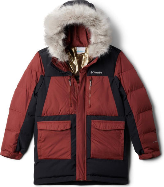 Marquam Peak Fusion II Parka - Youth Boys - Black / Spice 1