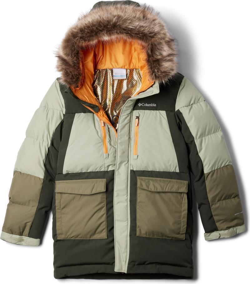 Marquam Peak Fusion II Parka - Youth Boys - Greenscape / Safari / Stone Green 1