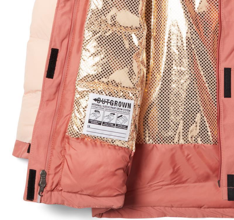 Marquam Peak Fusion II Parka - Youth Girls - Dark coral / Peach Blossom 3