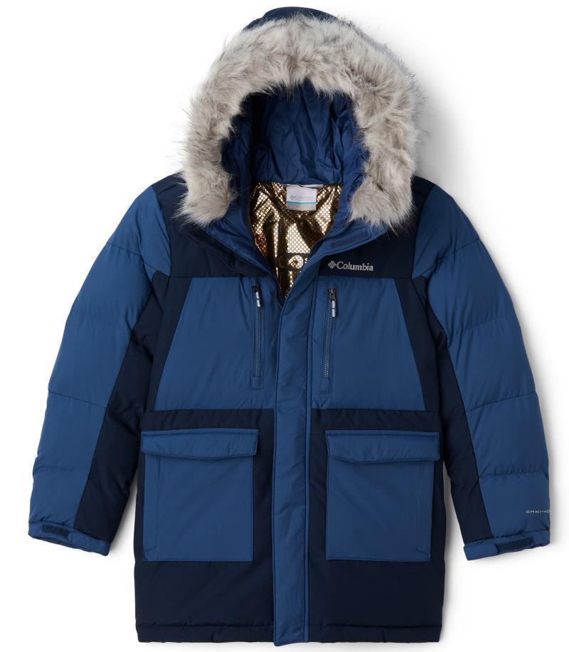Marquam Peak Fusion Parka - Youth Boys - Collegiate Navy / Night Tide 1