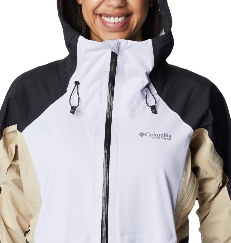 Mazama Trail Shell - Womens - Purple Tint / Black / Ancient Fossil 8