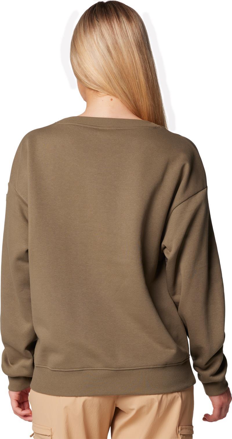 Meridian Creek Crew - Womens - Stone Green 3