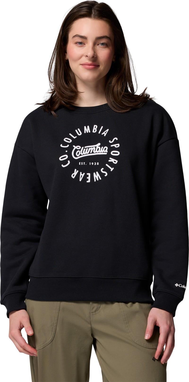 Meridian Creek Crew - Womens - black / columbia all around 1