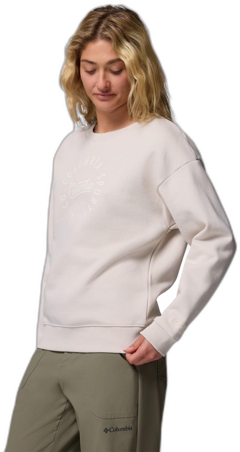 Meridian Creek Crew - Womens - dark stone / columbia all around 1