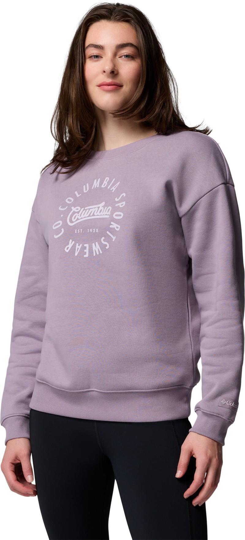 Meridian Creek Crew - Womens - shale purple / columbia all around 1