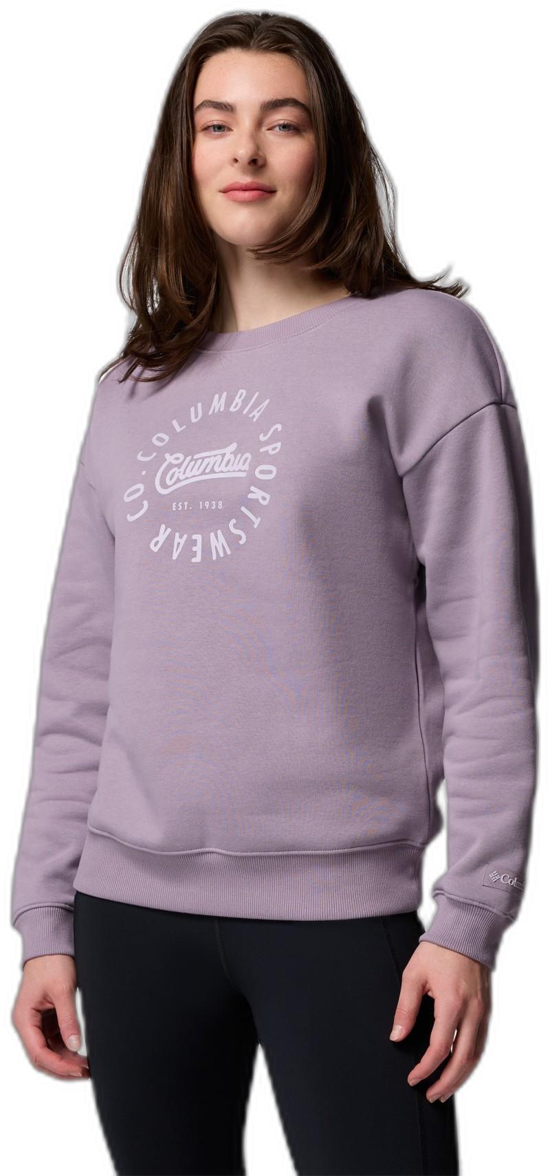 Meridian Creek Crew - Womens - shale purple / columbia all around 1