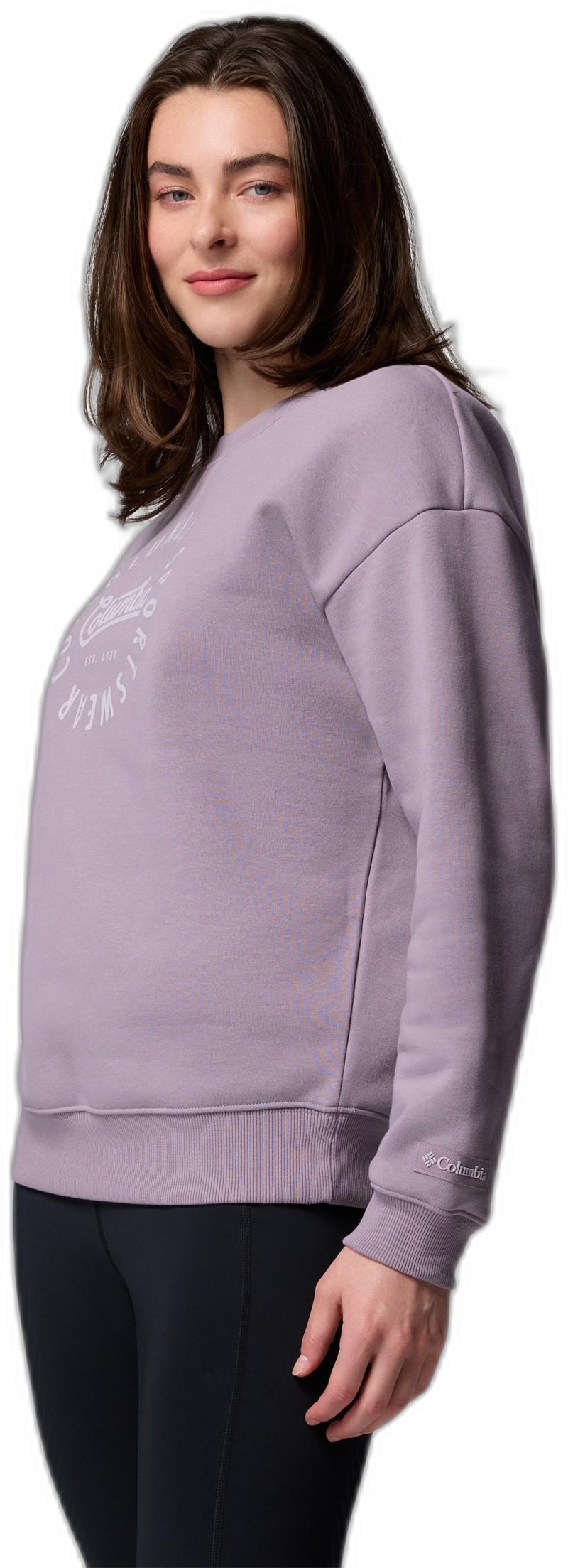 Meridian Creek Crew - Womens - shale purple / columbia all around 1