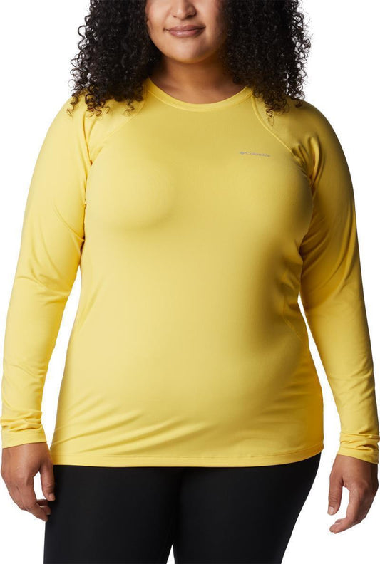 Midweight Stretch LS Top, Extended - Womens - Sun Glow 1