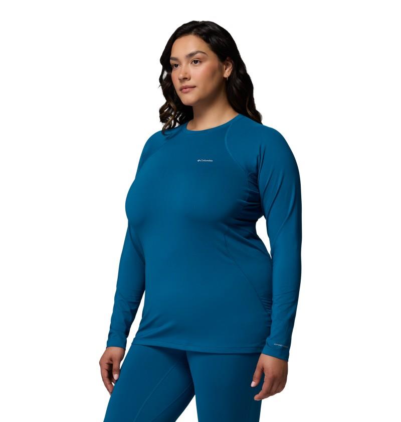 Midweight Stretch LS Top, Extended - Womens - phoenix blue 1