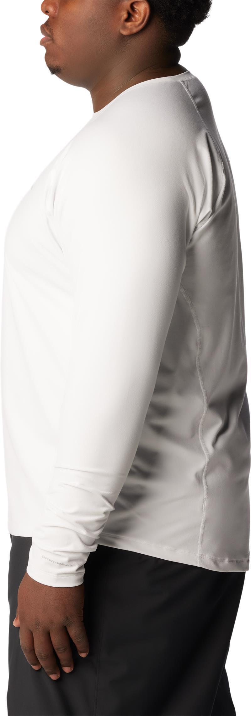 Midweight Stretch LS Top - Big - Mens - White 3