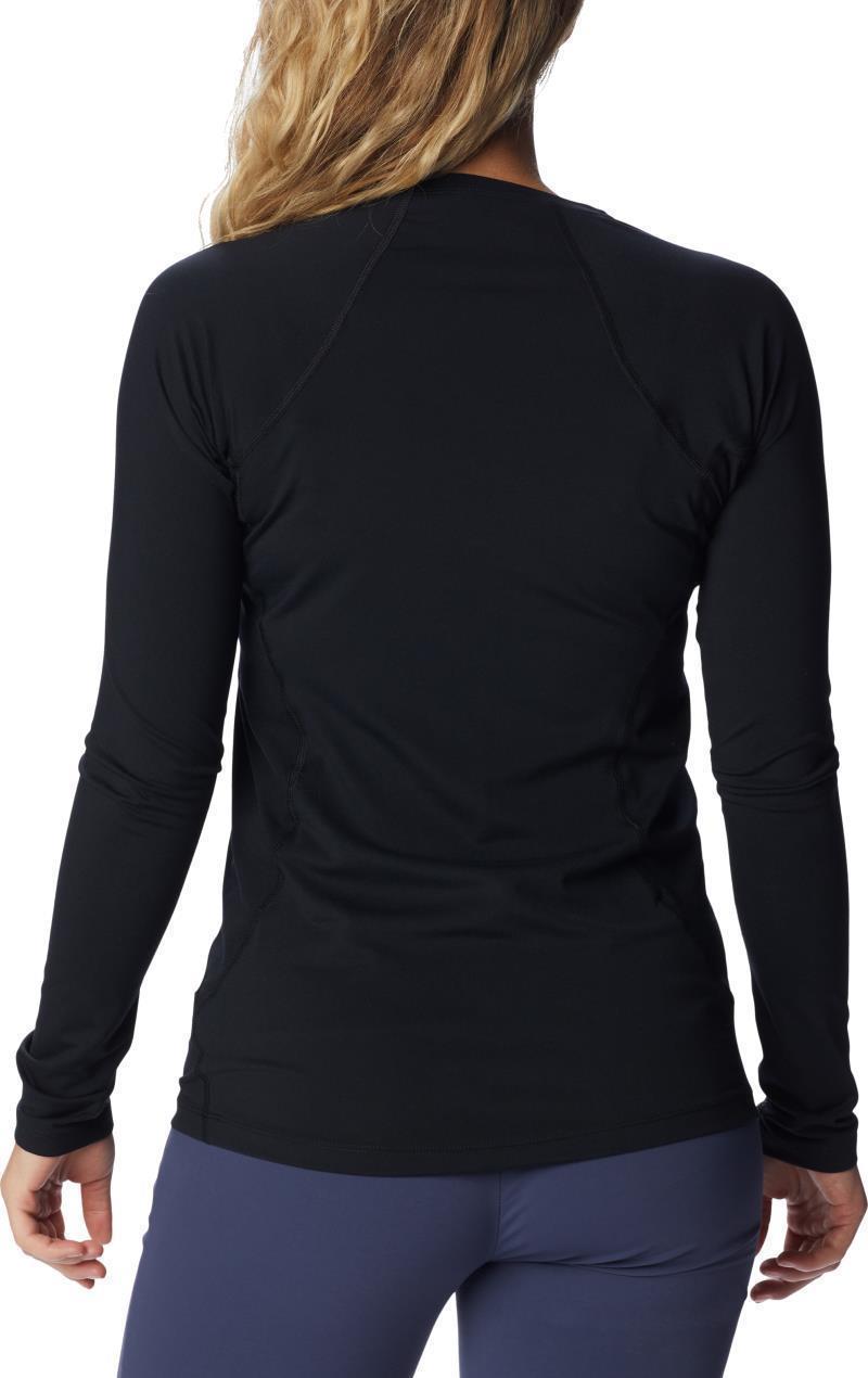 Midweight Stretch LS Top - Womens - Black 2