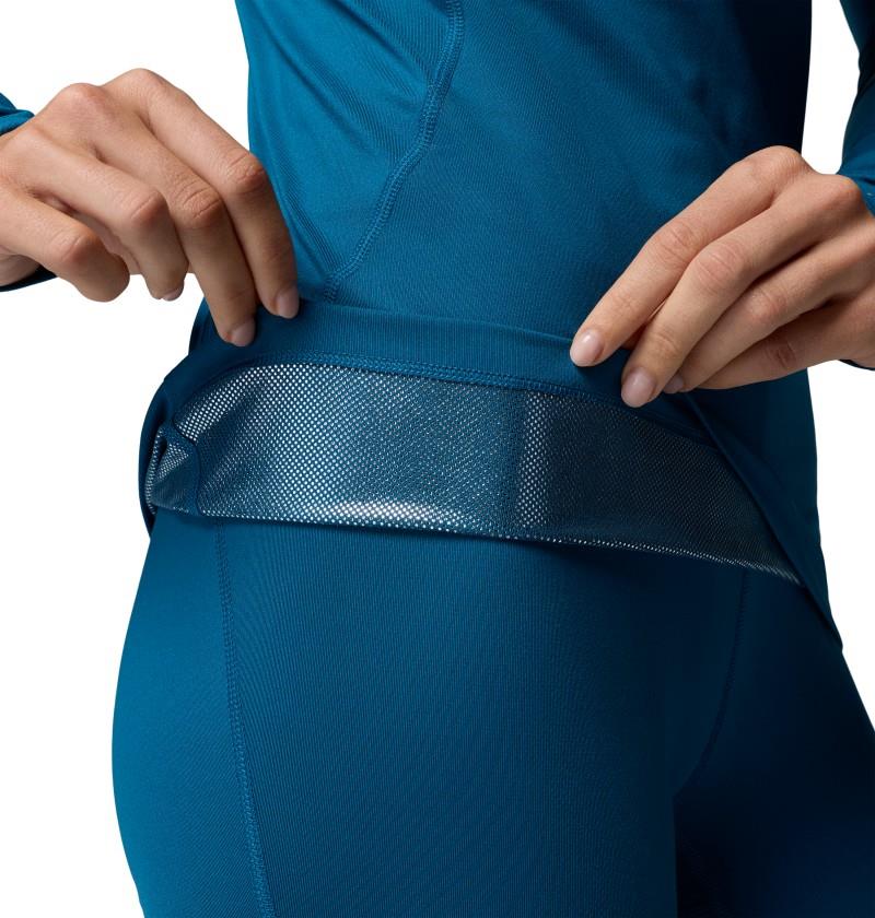 Midweight Stretch LS Top - Womens - phoenix blue 1