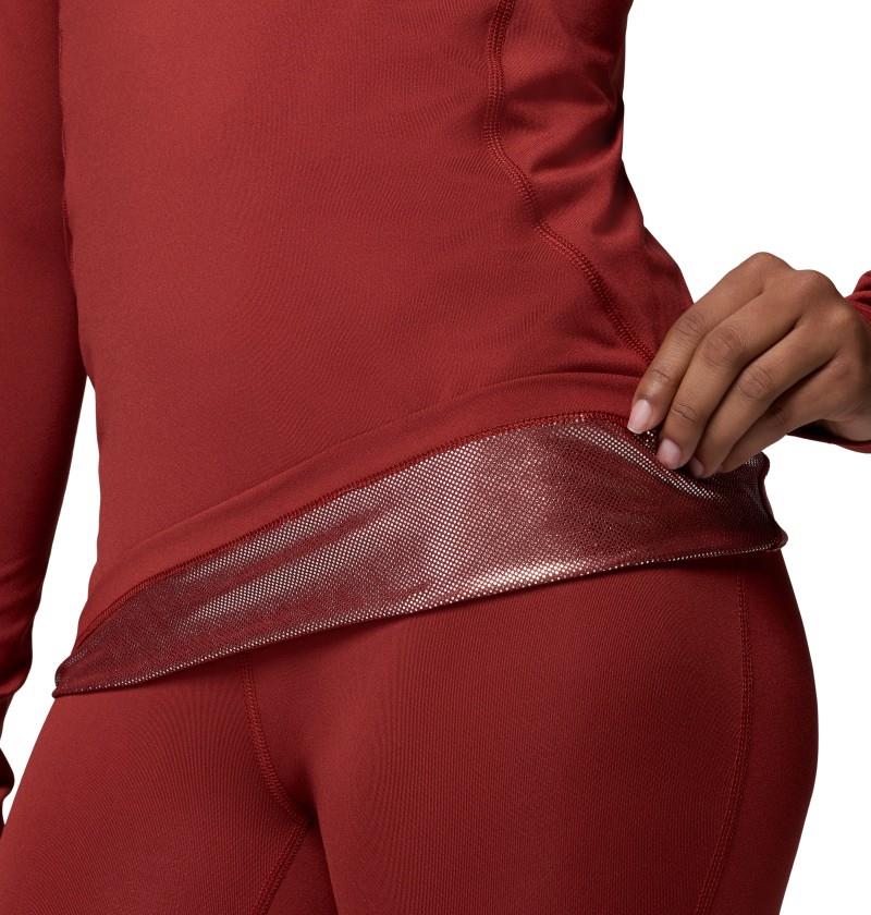 Midweight Stretch LS Top - Womens - red oxide 1
