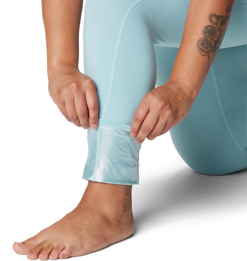 Midweight Stretch Tights, Extended - Womens - Aqua Haze 6
