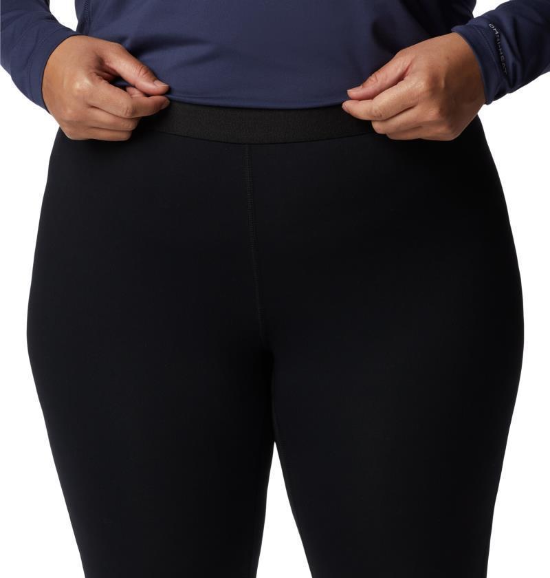 Midweight Stretch Tights, Extended - Womens - Black 4