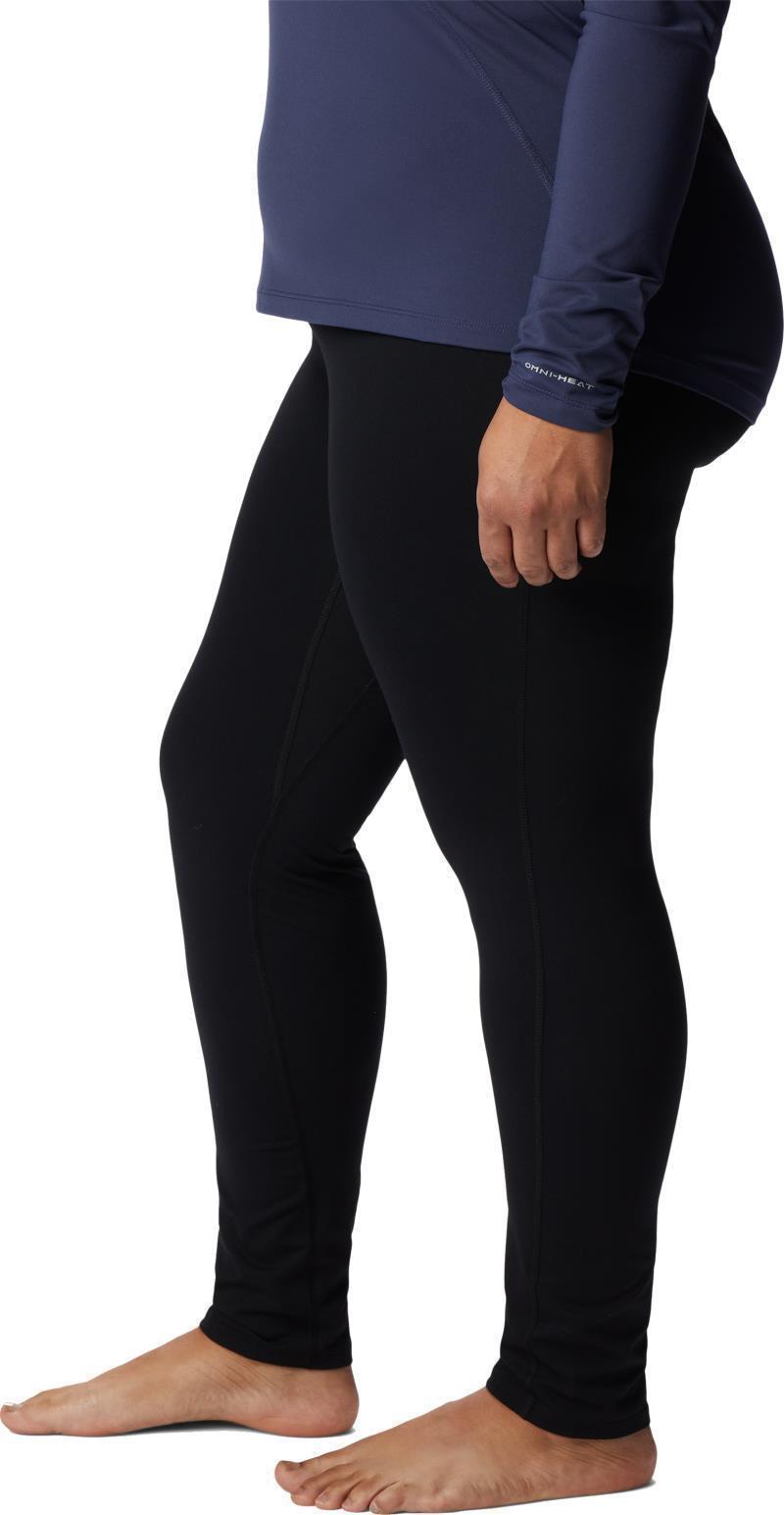 Midweight Stretch Tights, Extended - Womens - Black 2
