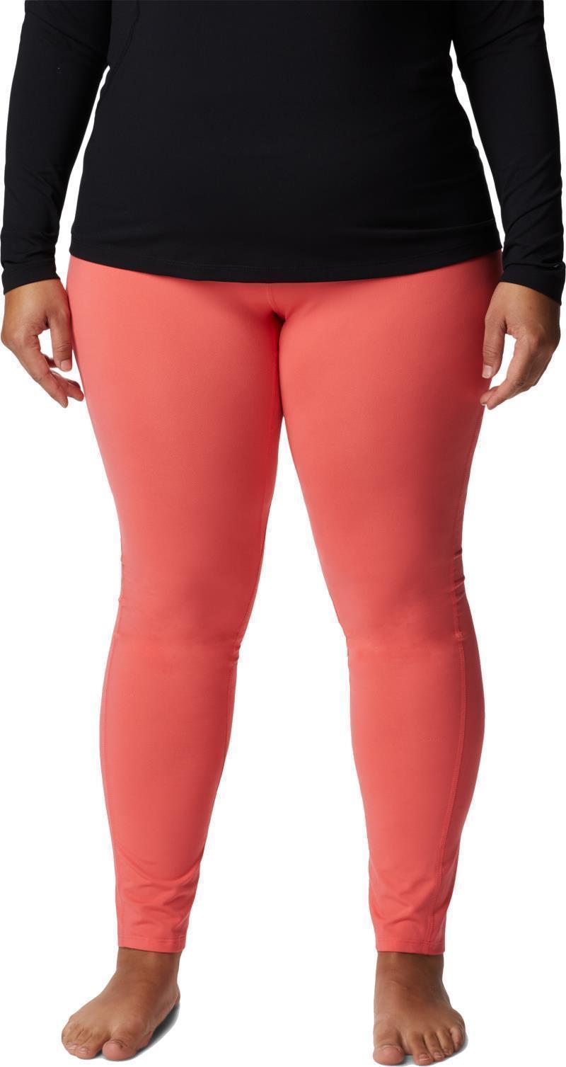 Midweight Stretch Tights, Extended - Womens - Blush Pink 1