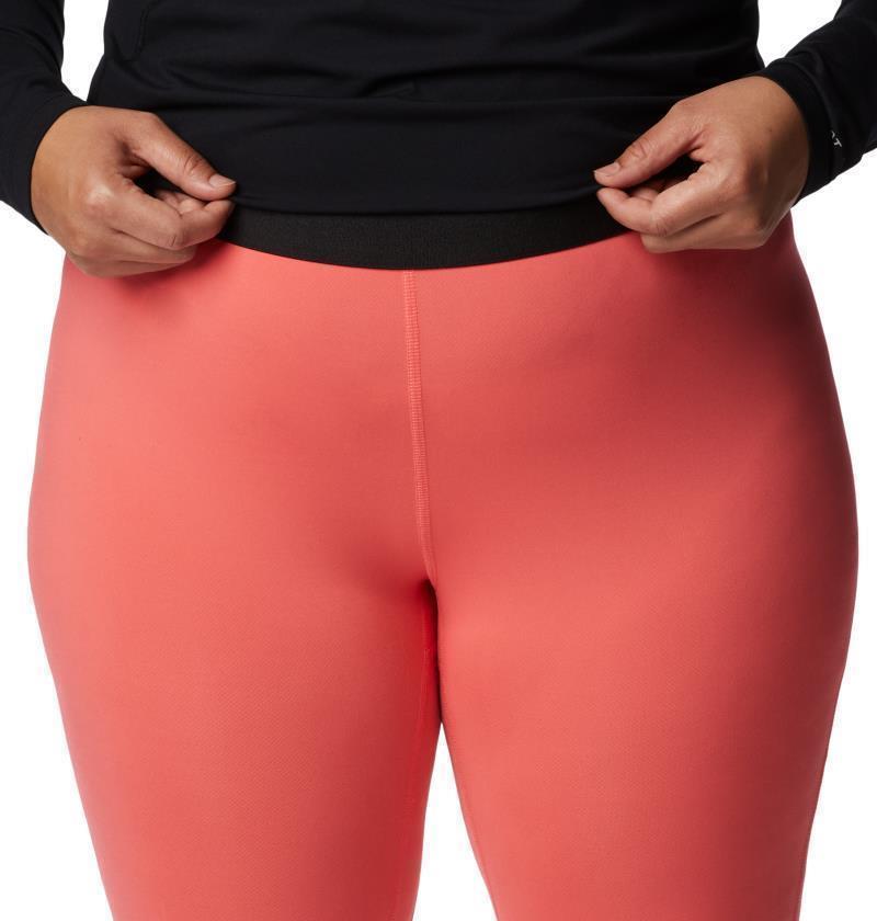 Midweight Stretch Tights, Extended - Womens - Blush Pink 4