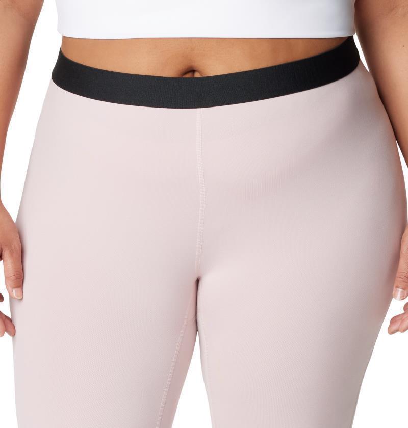 Midweight Stretch Tights, Extended - Womens - Dusty Pink 4