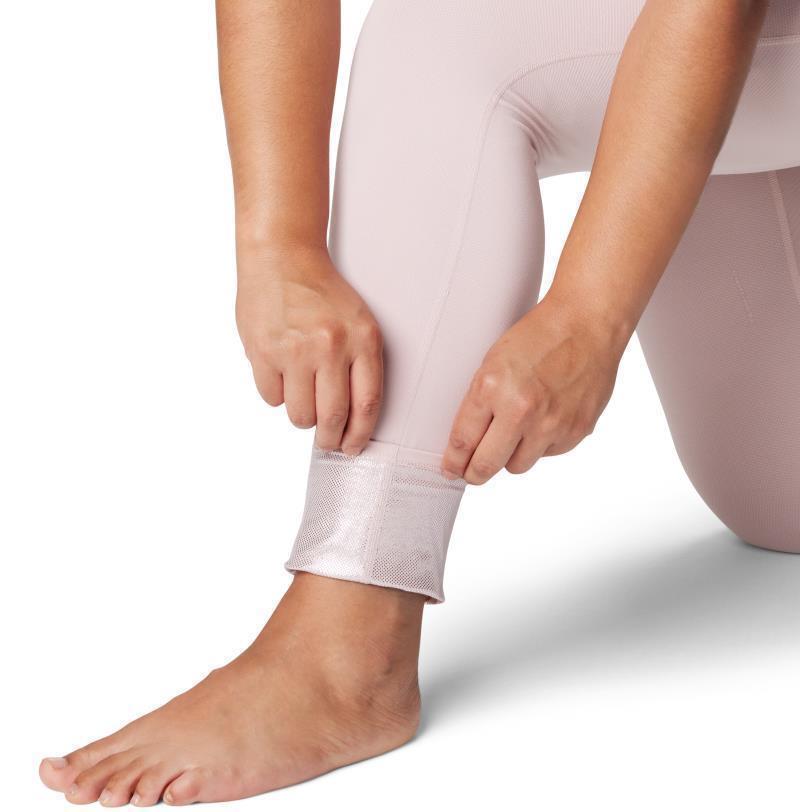 Midweight Stretch Tights, Extended - Womens - Dusty Pink 6