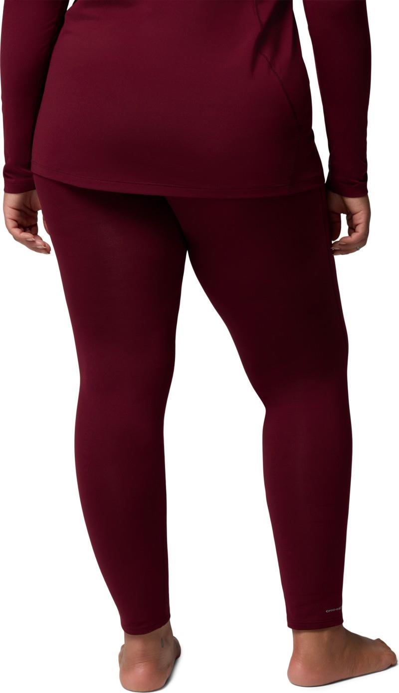 Midweight Stretch Tights, Extended - Womens - rich wine 1