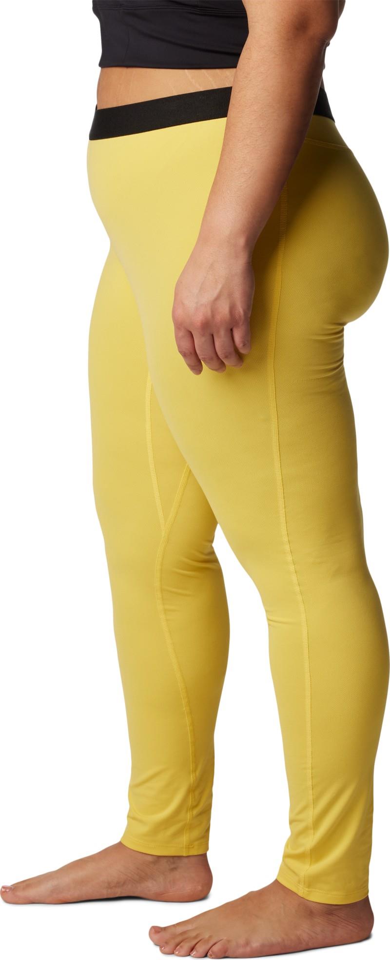 Midweight Stretch Tights, Extended - Womens - sun glow 1