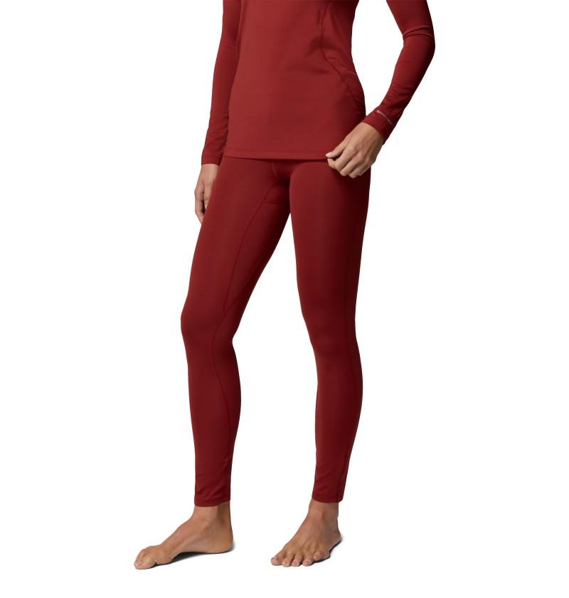Midweight Stretch Tights - Womens - red oxide 1