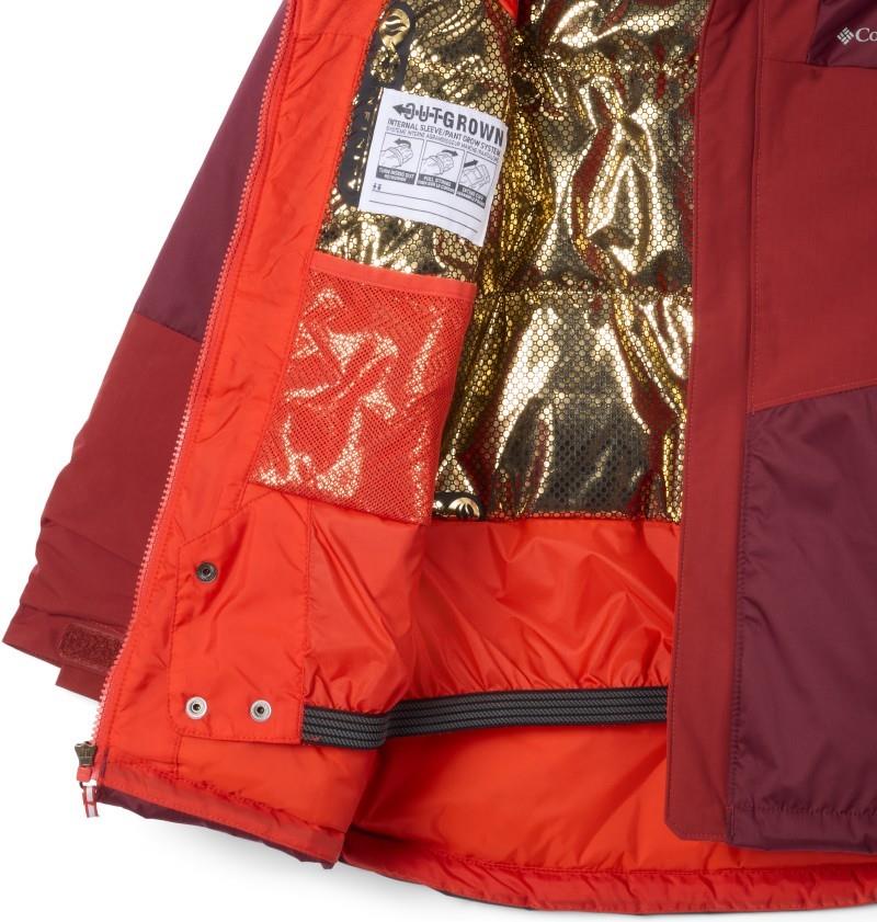 Mighty Mogul III Jacket - Youth Boys - rich wine / red oxide 1